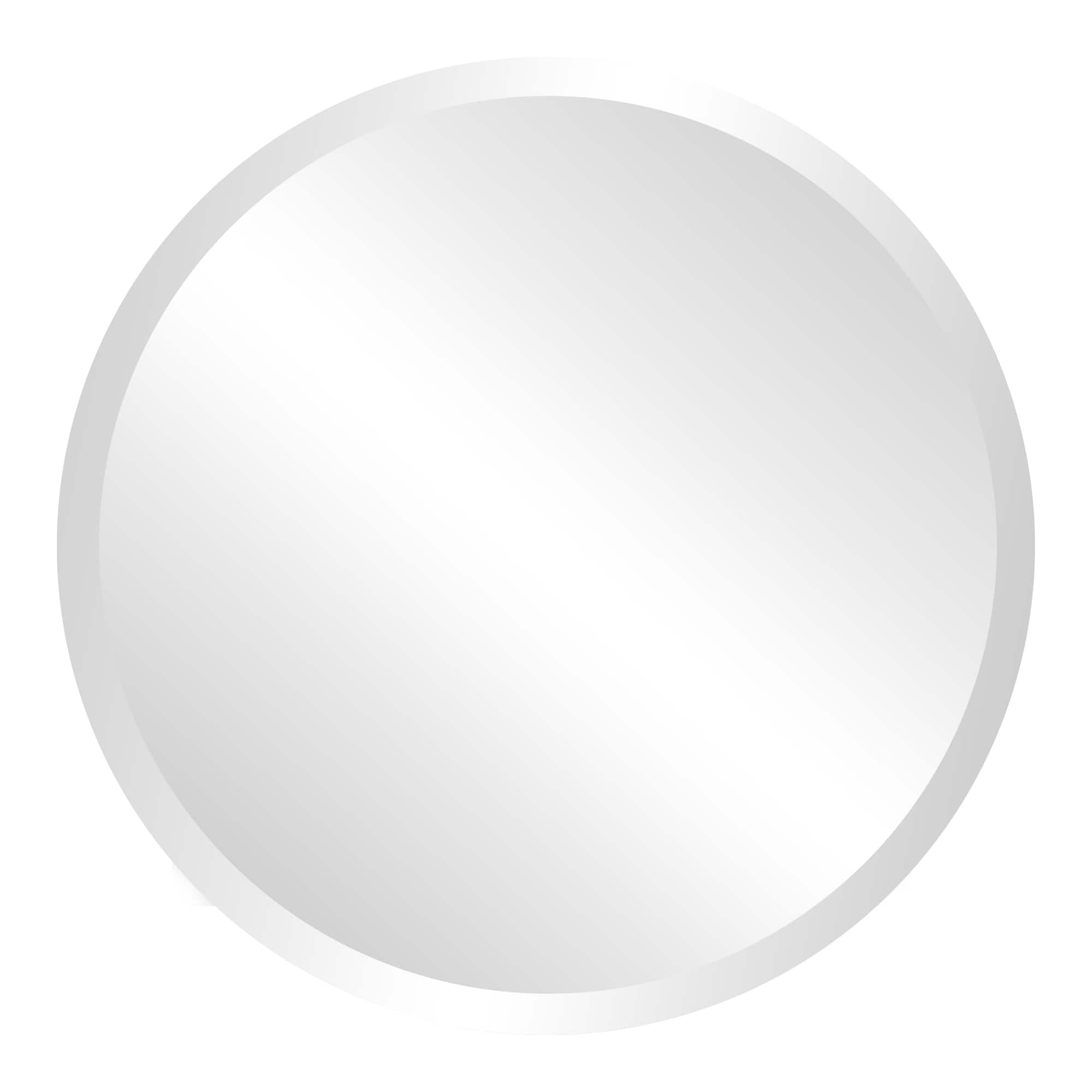 4.75" Round Beveled Glass Mirror by Make Market®